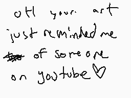 Drawn comment by FlyWolf