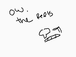 Drawn comment by Cory
"ow. the bells"