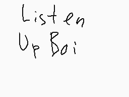 Drawn comment by James