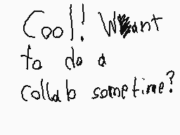 Drawn comment by Bella