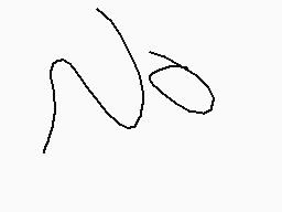 Drawn comment by Ⓐnt/アンソニー
"No"