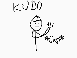 Drawn comment by Ⓐntんony▼ツ～
"KUDDO *Jags*"