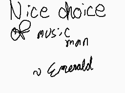 Drawn comment by Emerald