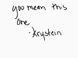 Drawn comment by KrⓎsTi3n 