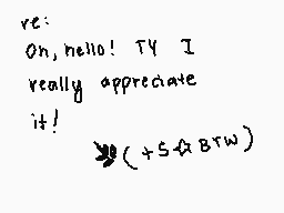 Drawn comment by Wishy