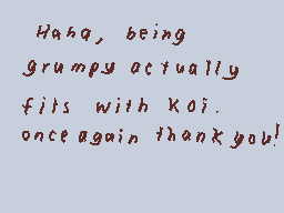 Drawn comment by Wishy