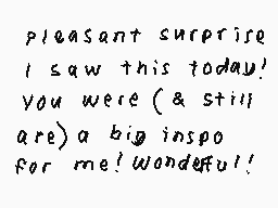 Drawn comment by Wishy