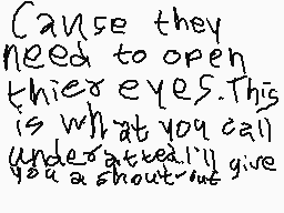 Drawn comment by Moltern YT