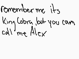 Drawn comment by Alex