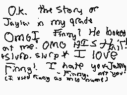 Drawn comment by Finnion