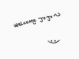 Drawn comment by Kanük××
"welcome JoJo"