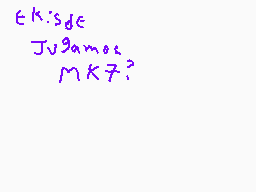 Drawn comment by ElRobaMeme
"EK'sde Jv9amosz MK7?"