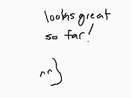 Drawn comment by Britt♪
"looks great so far! ^^}"