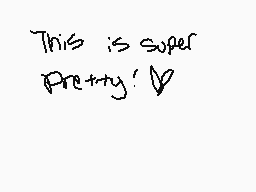 Drawn comment by FryyBryy
"This is super pretty!"