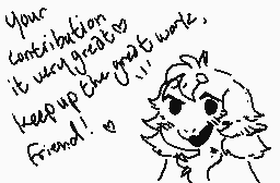 Drawn comment by Asriel