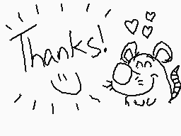 Drawn comment by Sawyer
"Thanks!"