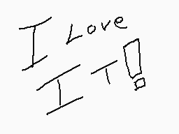 Drawn comment by ⒶCROSSKI
"I Love I !"