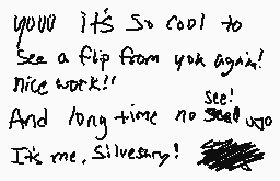 Drawn comment by Silve