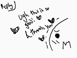 Drawn comment by E v i l
"Reply Ugh this is so sew Thank you"