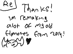 Drawn comment by 〒K$〒@♪$〒®M
"Thanks! I'm remaining a lot of my old flavours from 2014! (yo)"