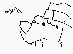 Drawn comment by ❗❗sushii❗❗
"bork"