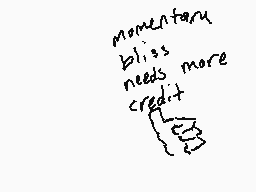 Drawn comment by michael😃
"momentum bliss needs more credit"