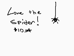 Drawn comment by ⒶⓇsen※
"Love the Spider! #10*"