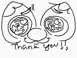 Drawn comment by CandyFrogs
"Thank you!!"