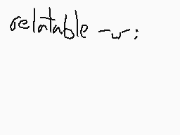 Drawn comment by critterror
"selectable -w;"