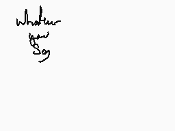 Drawn comment by Sansy