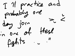 Drawn comment by Callisto