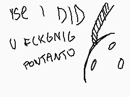 Drawn comment by Callisto
"Use 1 D)D) v E(CK6NIG PONTATO"