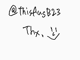 Drawn comment by JishyJoshy
"@thislusB23 Thx."