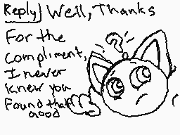 Drawn comment by Goster