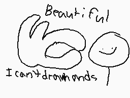 Drawn comment by Nirby 74
"Beautiful I can't drownhonds"