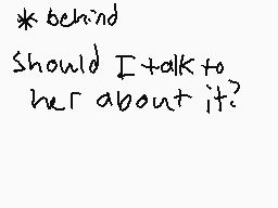 Drawn comment by ▲