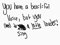 Drawn comment by Taco