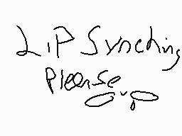 Drawn comment by LeeLoo
"LIP Synching Please"