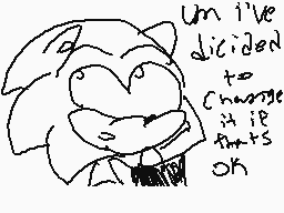 Drawn comment by SonicFan25