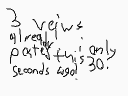 Drawn comment by →FoxysFun←