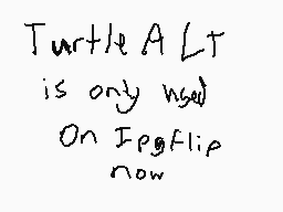Ritad kommentar från Turtle