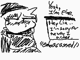 Drawn comment by Jean-Luc