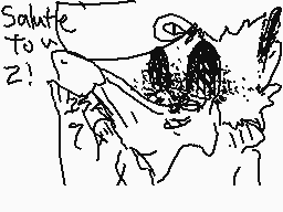 Drawn comment by nerp101
"Salute To u Z!"