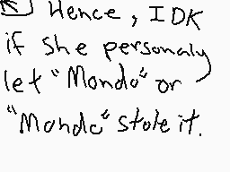 Drawn comment by nerp101