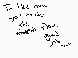 Drawn comment by Akira Haru