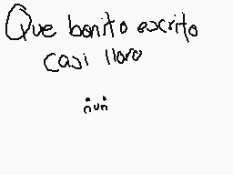 Drawn comment by AnayPaola☆