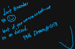 Drawn comment by 99th Dream