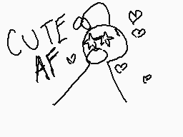 Drawn comment by softsheep♥
"CUTE AF"