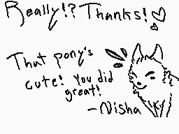 Drawn comment by MissNisha♪