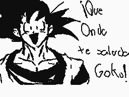 Drawn comment by Astro Fino
"¿Qué Onde te saludos Gotto!"